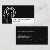 脳精神催眠精神科医 名刺 (正面/裏面)