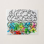 脳精神心理学アイディアハート ジグソーパズル (横)