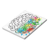 脳精神心理学アイディアハート ノートパッド (回転)