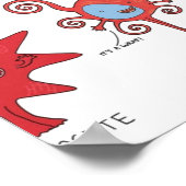 脳細胞を広く満たす ポスター (角)