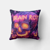 脳腐れ | Exデザイナー | ハロウィン クッション (裏面)