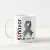 脳腫瘍の生存者19 コーヒーマグカップ (左)