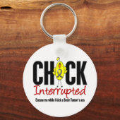 脳腫瘍の発作の中断 キーホルダー (正面)