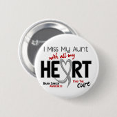 脳腫瘍私は私の叔母さんWITH ALL MY HEART 2を恋しく思います 缶バッジ (正面&裏面)