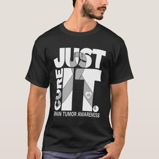脳腫瘍認識度が治る Tシャツ (正面)