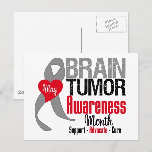 脳腫瘍認識度月 ポストカード (正面/裏面)
