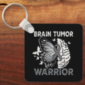 脳腫瘍認識度脳手術 キーホルダー (正面)