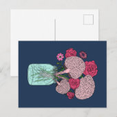 脳花束 ポストカード (正面/裏面)