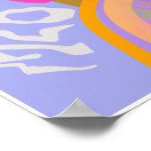 脳融解グラフィックプリント ポスター (角)