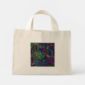 脳融解トートバッグ ミニトートバッグ (裏面)