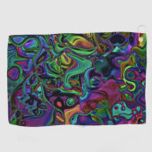 脳融解 ゴルフタオル (横)