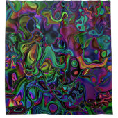 脳融解 シャワーカーテン (正面)