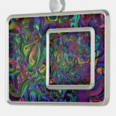 脳融解 シルバープレートフレームオーナメント (左)