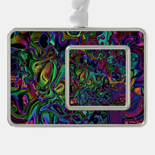 脳融解 シルバープレートフレームオーナメント (正面)