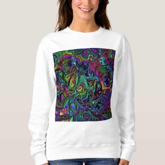 脳融解 スウェットシャツ (正面)