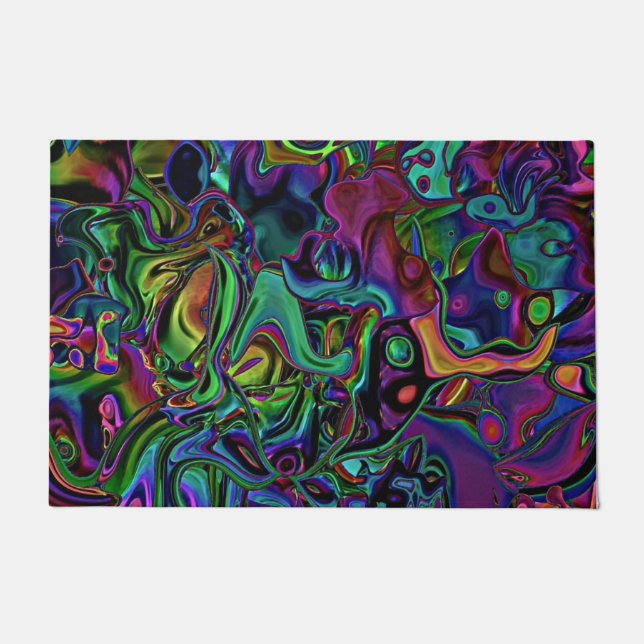 脳融解 ドアマット (正面)