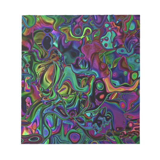 脳融解 ノートパッド (正面)