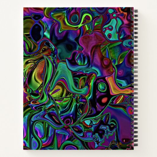 脳融解 ノートブック (裏面)