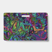 脳融解 バッジ (裏面)