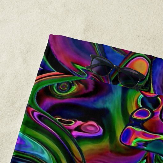 脳融解 ビーチタオル (インサイチュ)