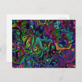 脳融解 ポストカード (正面/裏面)