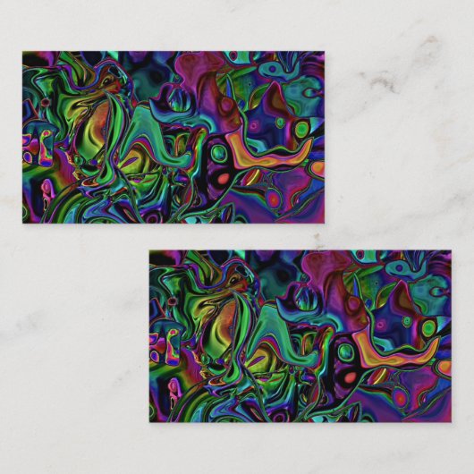 脳融解 名刺 (正面/裏面)