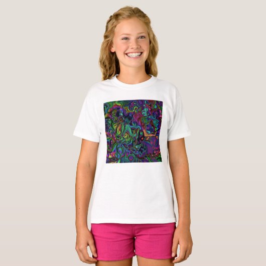 脳融解 Tシャツ (正面フル)