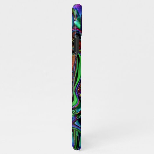 脳融解iPhoneケース iPhoneケース (右側)