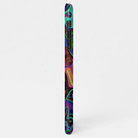 脳融解iPhoneケース iPhoneケース (左側)