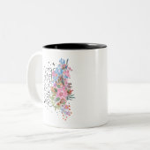 脳解剖学 ツートーンマグカップ (正面左)