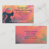 脳診カラフル断セラピー精神医学 名刺 (正面/裏面)