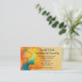 脳診鮮やか断セラピー精神医学 名刺 (スタンド正面)