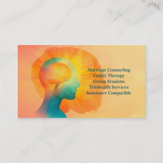 脳診鮮やか断セラピー精神医学 名刺 (裏面)