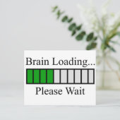 脳負荷バー ポストカード (スタンド正面)