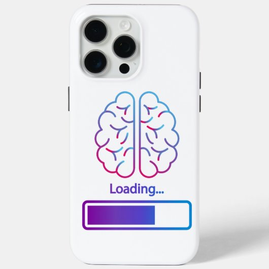 脳負荷 Case-Mate iPhoneケース (裏面)