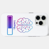 脳負荷 Case-Mate iPhoneケース (裏面 (横))