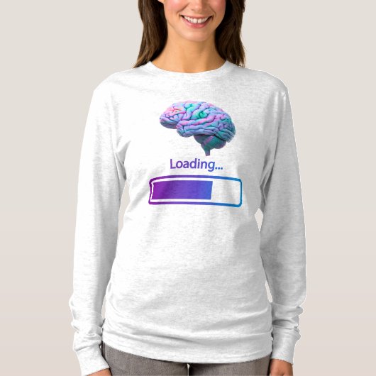 脳負荷 Tシャツ (正面)