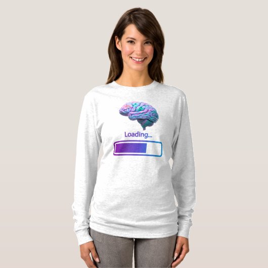 脳負荷 Tシャツ (正面フル)