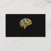 脳部外科医神経外科医のグラフ エンクロージャーカード (正面)