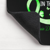 脳障信じ害治療認識度B マウスパッド (コーナー)