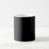 脳障害の治療を希望する認識度 コーヒーマグカップ (中央)
