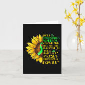 脳障害戦士ひまわり障害 カード (黄色い花)