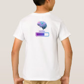 脳食べだ Tシャツ (裏面)