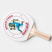 脳食品専門家ゾンビ脳 卓球ラケット (横)