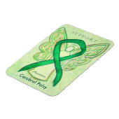 脳麻痺認識度リボンエンジェルマグネットギフト マグネット (左側)