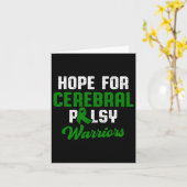 脳麻痺Cp認識度ホープ戦士サバイバー カード (黄色い花)