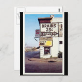 脳25セント ポストカード (正面/裏面)