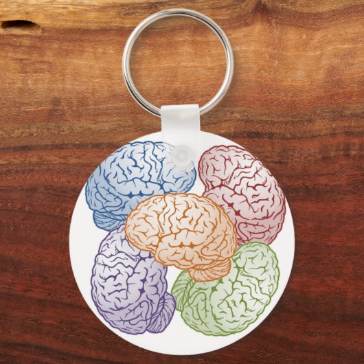 脳 キーホルダー (正面)