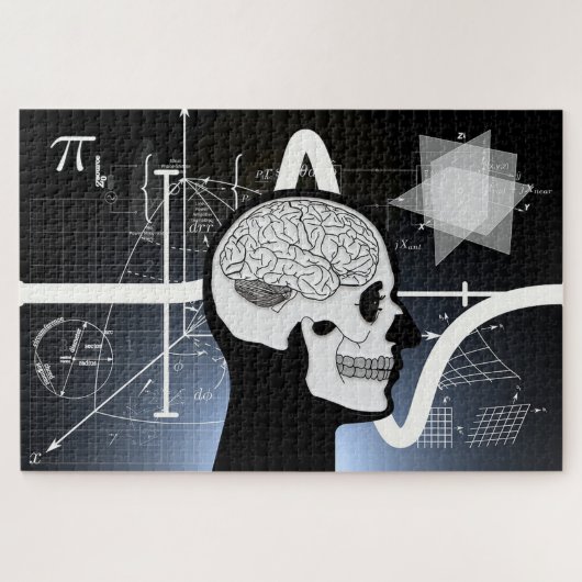 脳 ジグソーパズル (横)
