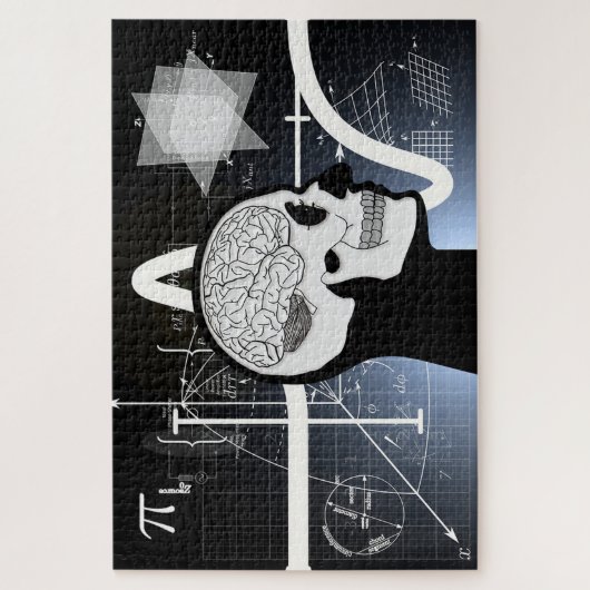 脳 ジグソーパズル (縦)